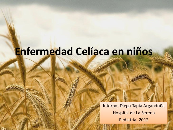 enfermedad celiaca pediatria